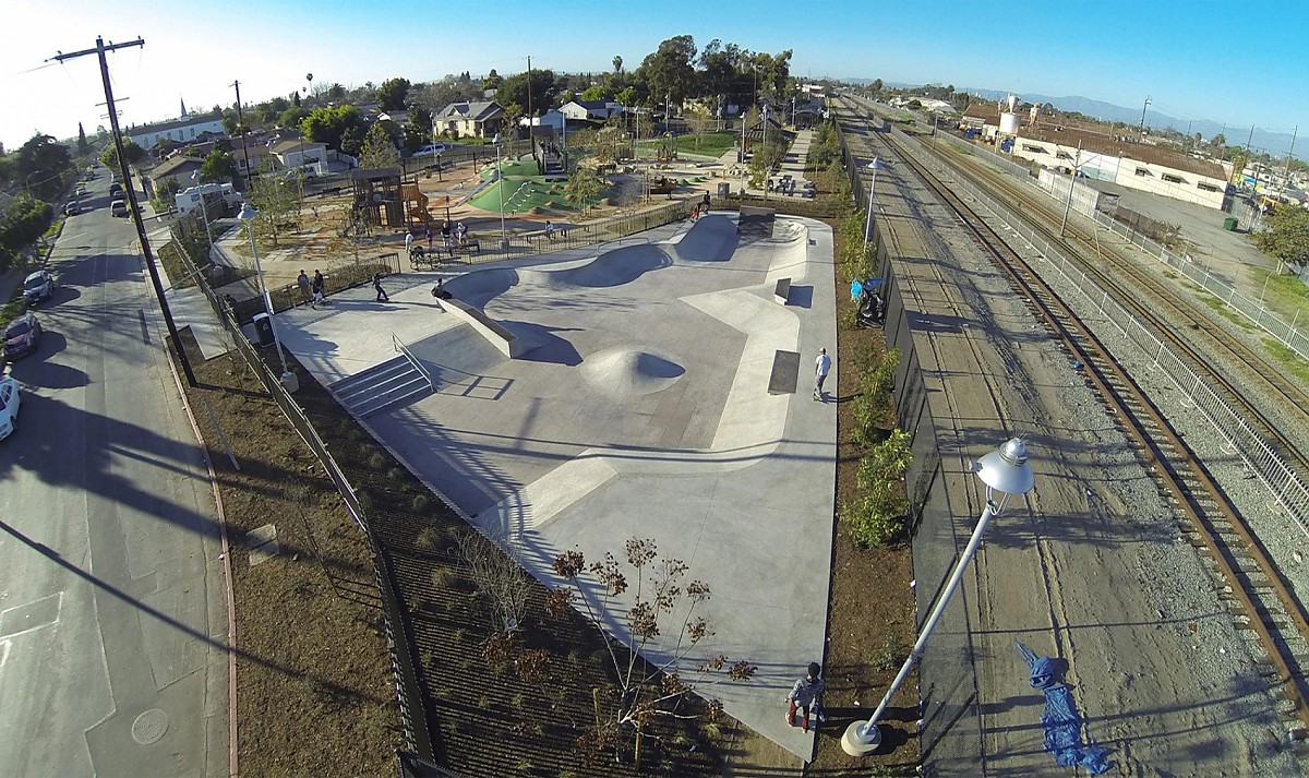 Monitor skatepark